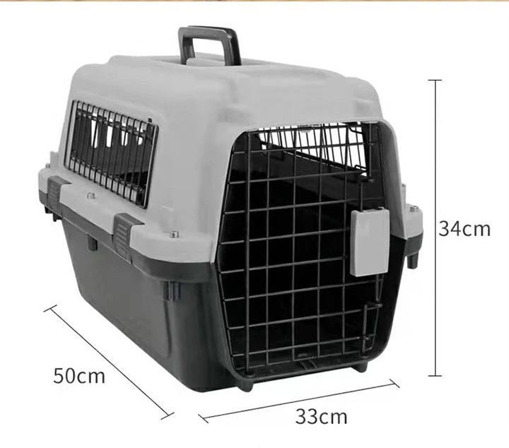 Wholesale Pet Carrier Airline Approved Plastic Wire Door Dog Crate