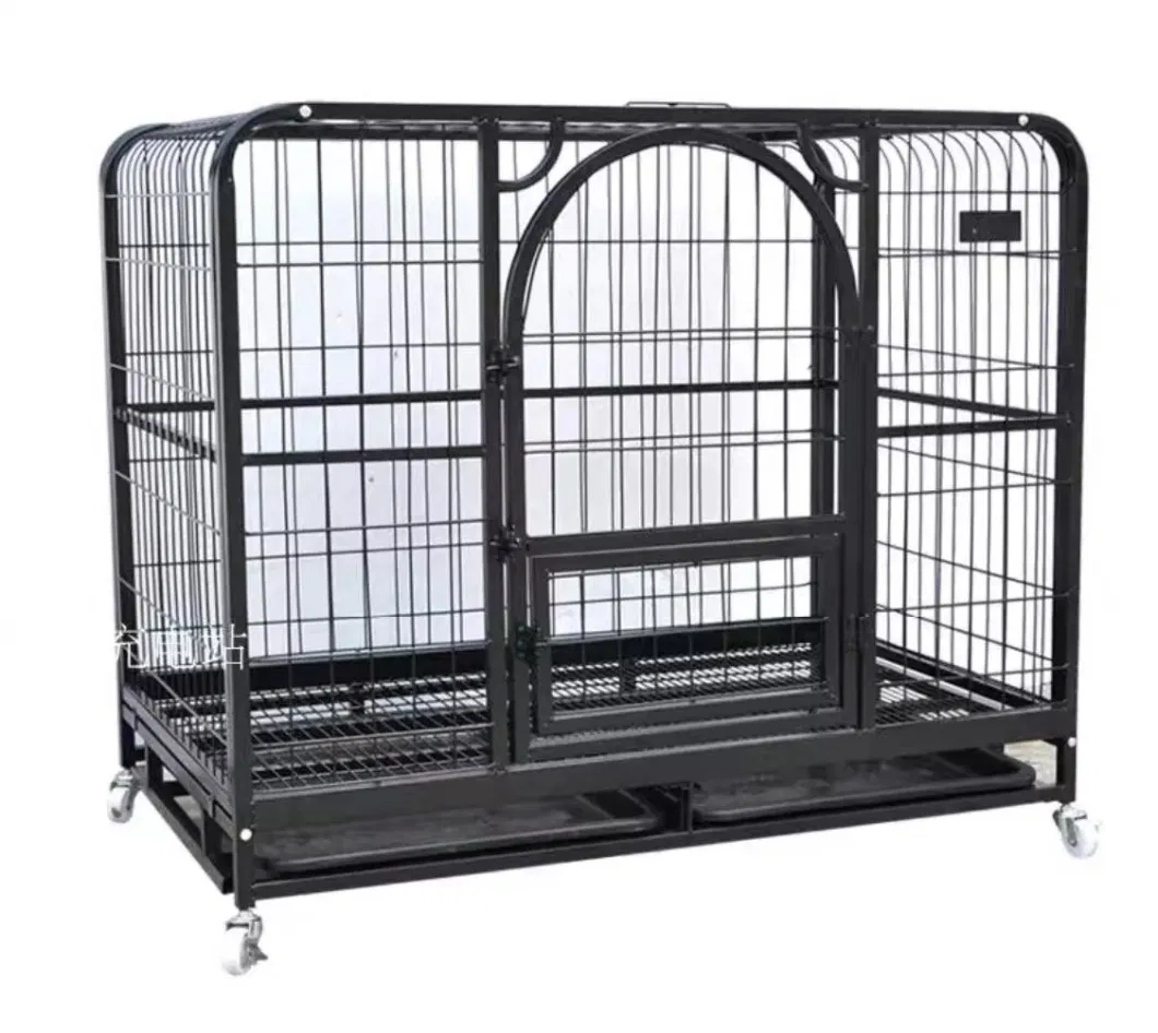 in Stock OEM ODM Metal Dog Crate Dog House Indoor Aluminum Dog Crate Stackable Dog Crates