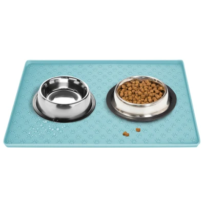 Cat and Dog Feeding Non Slip and Waterproof Pet Meal Mat